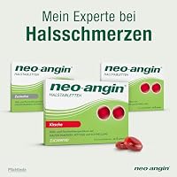 neo-angin Halstabletten Kirsche zuckerfrei | Lutschtabletten bei beginnenden, lästigen Halsschmerzen | Für Erwachsene & Schulkinder | 24 Stück – Ansicht 8