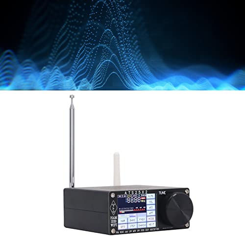 Receptor de Radio de Banda Completa ATS25X2, Modos Múltiples de Onda Corta DSP, Escaneo de Espectro