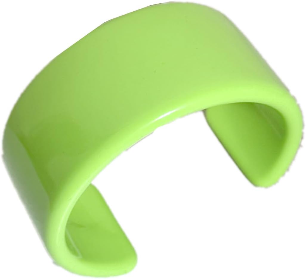 Acrylic Open Cuff Bangle Colorful Resin Chunky Thick Thin Wide Bracelet Plastic Bracelet for Women Jewelry