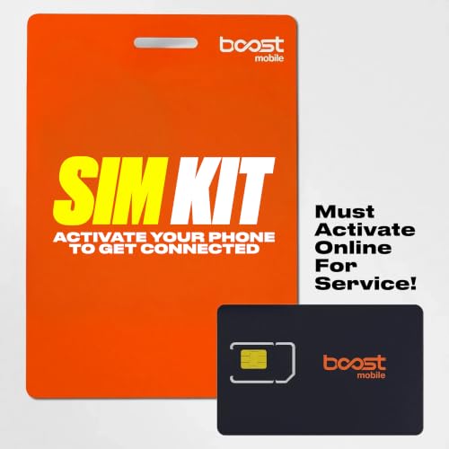 Image of Boost Mobile SIM Kit | $60 /mo Forever Unlimited Premium Plan with Auto-Pay | Unlimited Talk, Text & Data | First Month Included with Purchase | US Phones Only