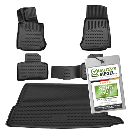 Bac de coffre protection caoutchouc Mercedes GLC X253 2015-2023
