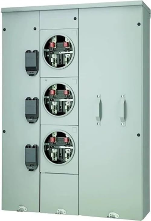 Siemens 3-Gang 300A 125 Amp Ring TYP UNI-PAK Meter Stack WP3311