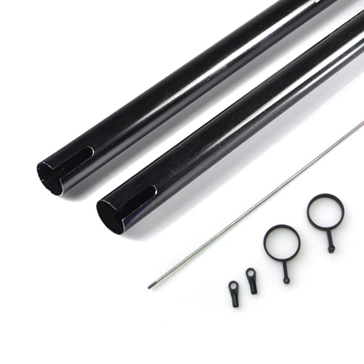 STASRC 600 Metal Tail Boom Tail Servo Control Linkage Rod Rings for Align Trex 600 RC Helicopter