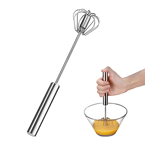 Egg Beater Hand Whisk Stainless Steel Manual Mixer