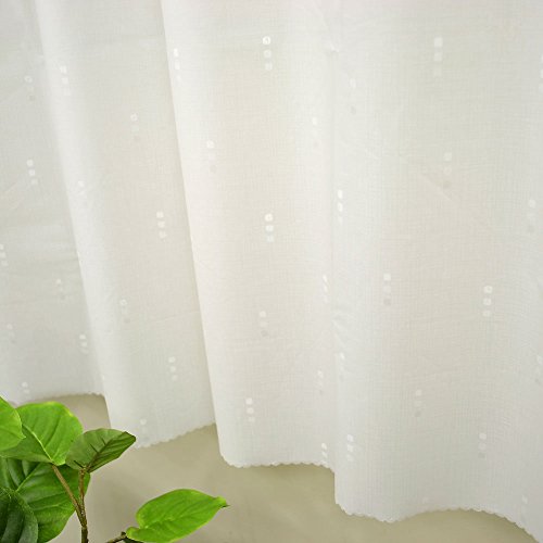 浴室 トイレ 窓を開けられる手軽な目隠しカーテン 毎日全開