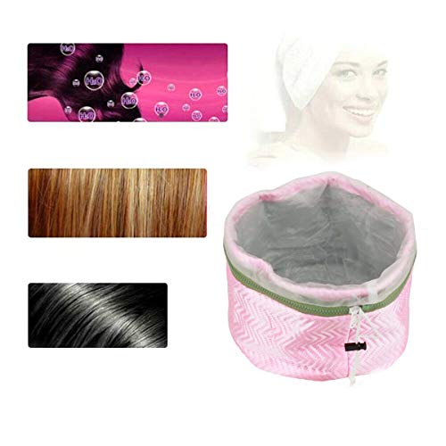 FAMKIT Electric Hair Steamer Cap Hair Nourishing Styling Thermal Treatment Hat 3 Temperature Adjustable