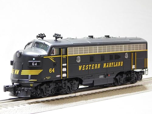 M.T.H. Electric Trains MTH Premier Western Maryland F-7A Diesel Engine #64 O Gauge 20-21804-1