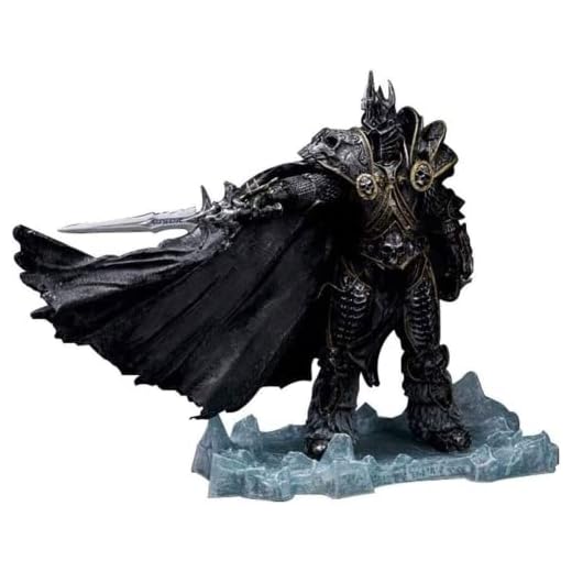 World Of Warcraft - Figura de acción de anime The Lich King Arthas, figuras de PVC, modelo coleccionable, estatua de personaje, juguetes, adornos de escritorio