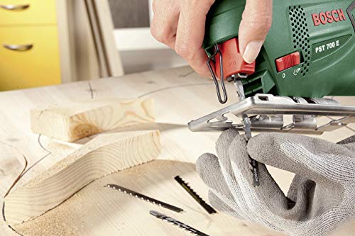 Bosch Stichsäge PST 700 E (1x Sägeblatt, Koffer, 500 Watt) (Generalüberholt) – Bild 4