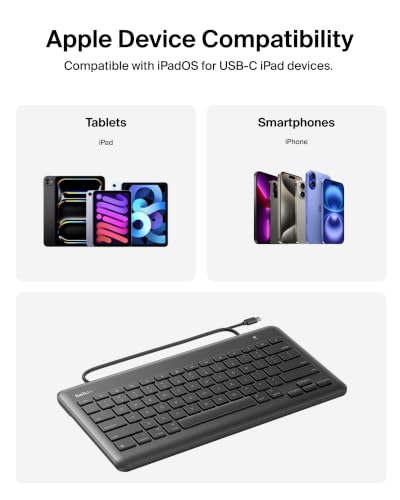 Belkin Lightning Wired Keyboard Plug & Play iPad - image 8