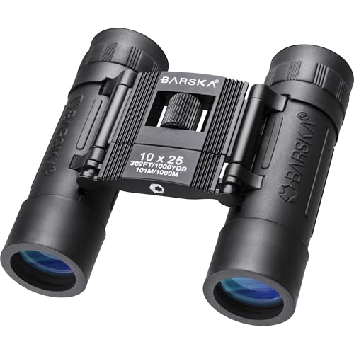 Binoculares Barska Lucid View 10x25 Compacto miniatura 1