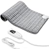 Heating pad, Electric Heat Pad with Automatic Switch-Off and 6 Temperature Levels Heating pad for Back Neck Shoulder…