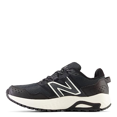 New Balance Women's 410 V8 Trail Running Shoe, Blacktop/SEA Salt/Black, 9 Wide3