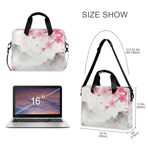 Maletín portátil para laptop 15.6" tipo mensajero miniatura 5