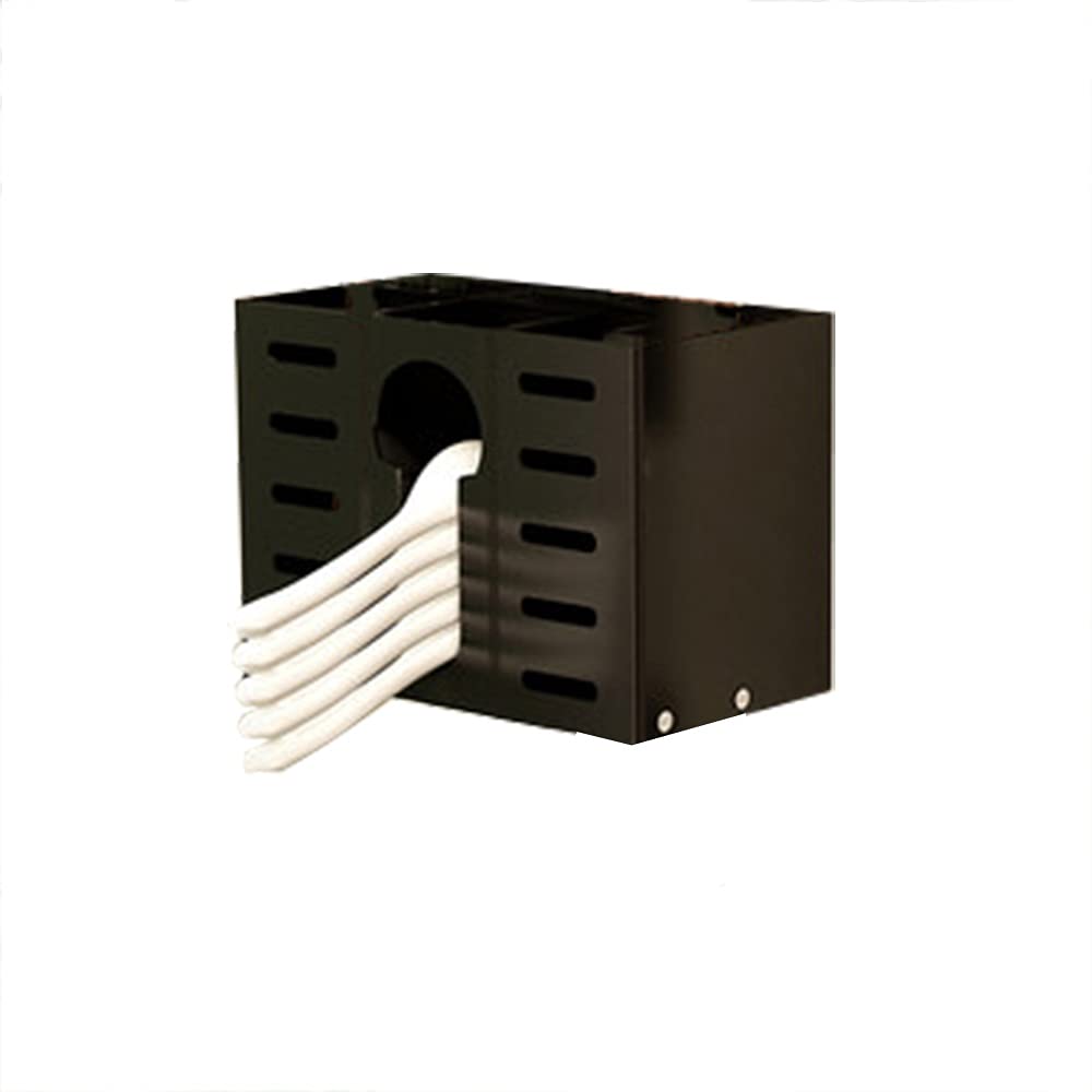 Tyuhduyur Black Kitchen Shelves Multifunctional Storage Rack Aluminum Frame Perforated Shelf Knife Storage Rack (Size : With Rod) ( Without Rod)
