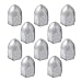 Grand General 10016SP Chrome 1.5" x 2.25" Plastic Bullet Push-On Nut Cover