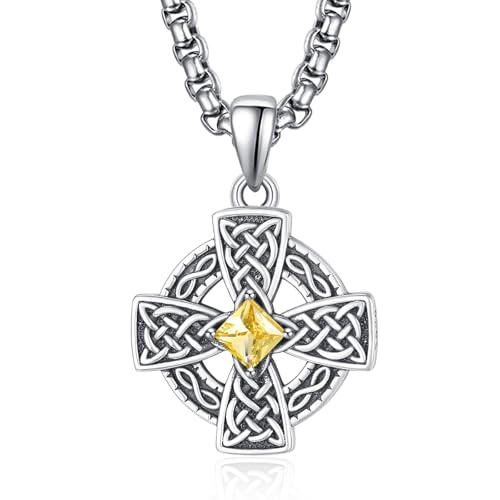 Collier croix celtique argent homme, votre look urbain et élégant au quotidien