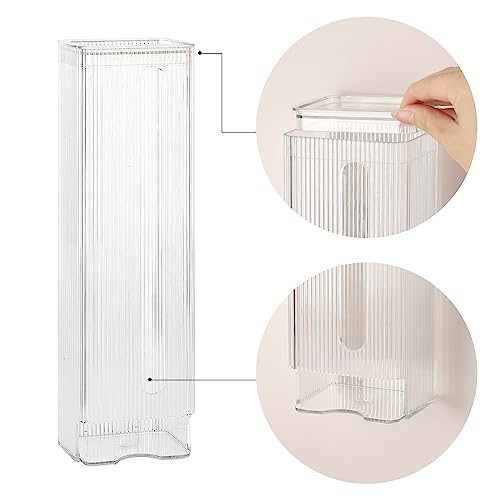 acDesign 2PCS Wall Mount Sock Underwear Drawer Organizer, Wall Hanging Underwear Storage Box for Wardrobe Cabinet Bedroom Socks Lingerie - Thumbnail 5