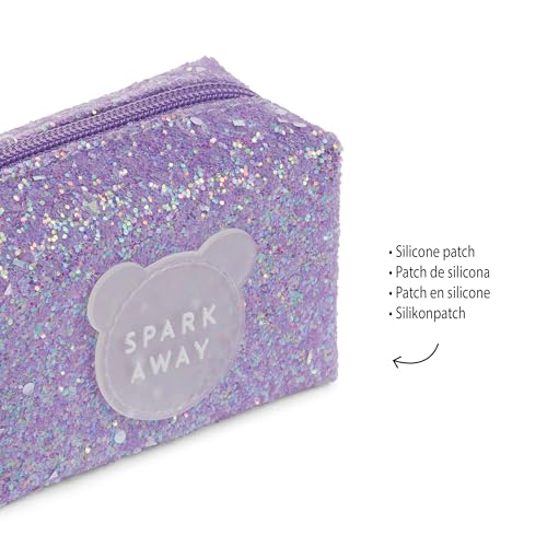 Uni Kids Monedero Purpurina Purple B2f Travel Accessory Wallet, purple, 100 x 70 x 50 mm4