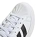 adidas Unisex-Kids Streetalk, White/Black/Black, 4