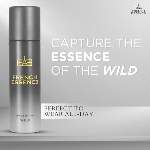 Image of FRENCH ESSENCE Unisex Deodorants For Men & Women - Wild 120 Ml (1)