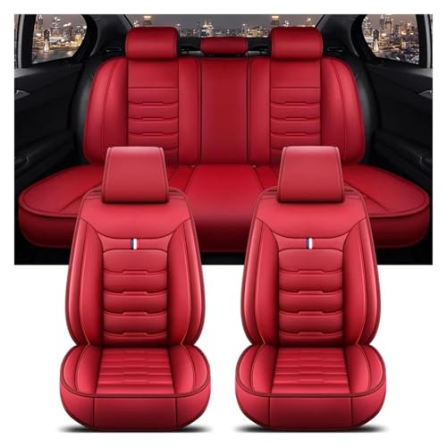 Housse Universelle Siège Auto Citroën C4 Picasso C3 C5 Rouge 5 Places