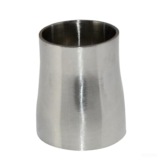 Sanitary Pipe Fitting Welded Reducer Stainless Steel 316 For Industrial Plumbing, Pharmaceutical Applications(2.25 to 1.75 inch)