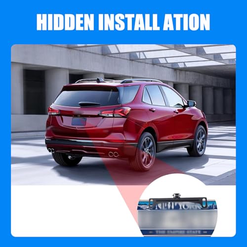 Sinytuto SIN165 Pack-1 Car Rear View Camera Bracket With Installation Tools, Waterproof Metal Vehicle License Plate Holder thumb #4