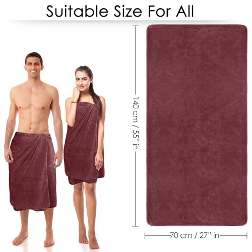 Image of Microfiber Towels for Bath Large Size |Towel Set of 1 | 400 GSM | 70 x 140 cm | Pink|Bath Towels for Men, Women & Kids | Gym Towel|Bath Towel for Everyday Use
