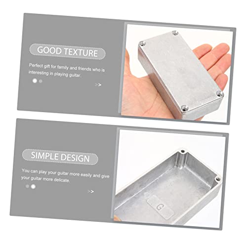 Stompbox Case SUPVOX Box Pedal Box Case Aluminium Stomp Box Stomp Case Ar Accessories ...