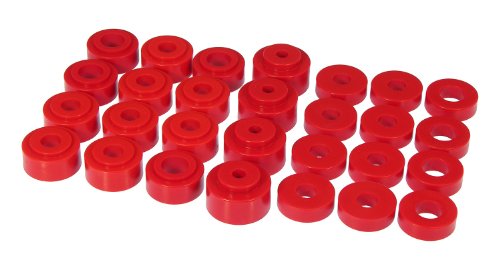 Prothane 68-72 GM Mid-Size Convert Body Mount - Red