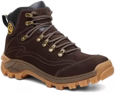 Bota Adventure Para Trilha Palmilha Gel Colorado Café