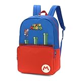 MOCHILA AZUL SUPER MARIO - MS46941MO