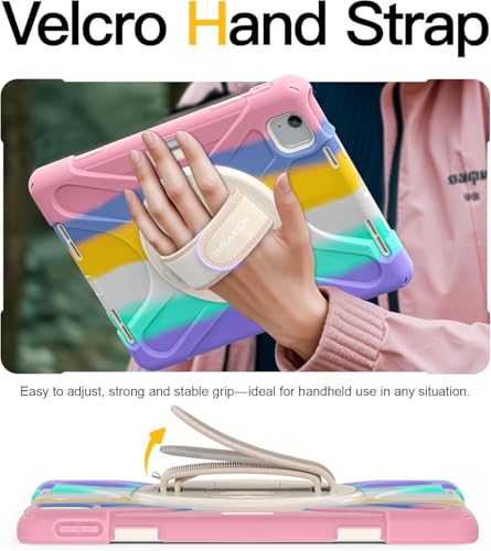 Funda para iPad Air 11 2024 antichoque y protector de pantalla 7