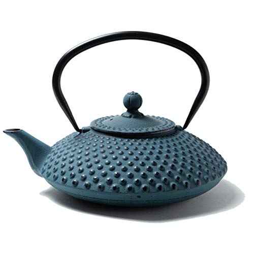 Tealøv TETERA HIERRO 1,25 L | TETERA DE HIERRO Fundido Con Infusor de Acero Inoxidable | Interior Totalmente Esmaltado… - Imagen 7