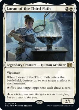 Amazon.com: Magic: the Gathering - Loran of The Third Path (012