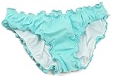 C.X Trendy Sexy Women's Ruffle Wavy Brazilian Bikini Bottom Hipster Swimsuit