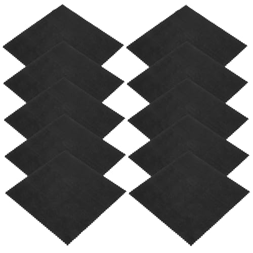 COLLBATH Cotton Eye Glasses Cloth 10pcs Screen Cleaning Cloth Fine Cotton Dust- Non-Streaking Reusable