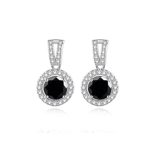 Boucles d'oreilles pendantes moissanite VVS1 pureté absolue
