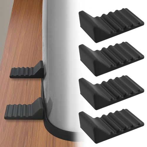 JTJEI 4Pcs Trash Can Wall Protector and Stop Moving Backward,