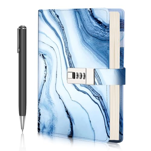 Journal Intime A5 Avec Cadenas à Code - Couverture Zodiaque En Relief - 220 Pages - Idéal Pour écrire Et Planifier