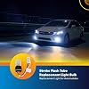 Technical Precision Replacement for Whelen Engineering S30TL Light Bulb 2.75 Inches Overall Length Strobe Bulb - Strobe Bulb Light with Wire - 1 Pack