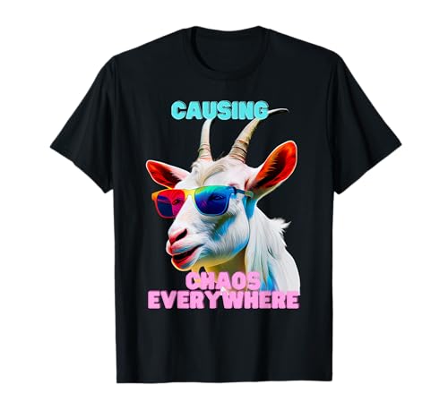 Causing Chaos Goat T-Shirt