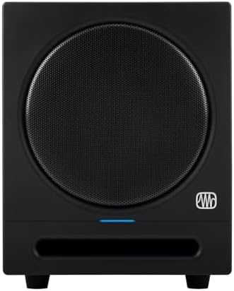 PreSonus Eris Sub 8BT  8-inch Active Studio Subwoofer with Bluetooth for Multimedia, Gaming, Studio-Quality Music Production