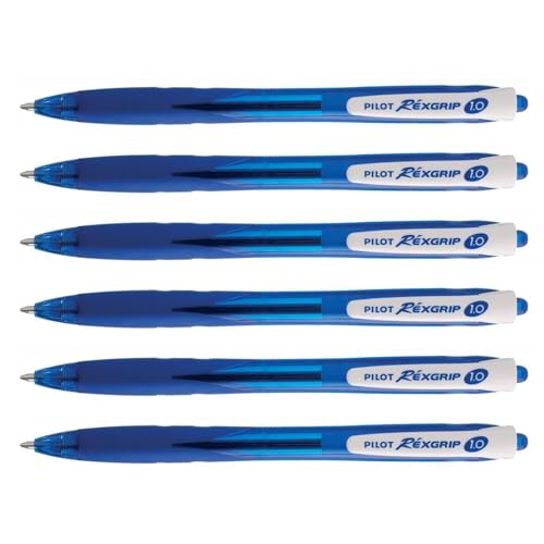 Pilot Rexgrip Begreen   Bolígrafos (6 unidades), color azul