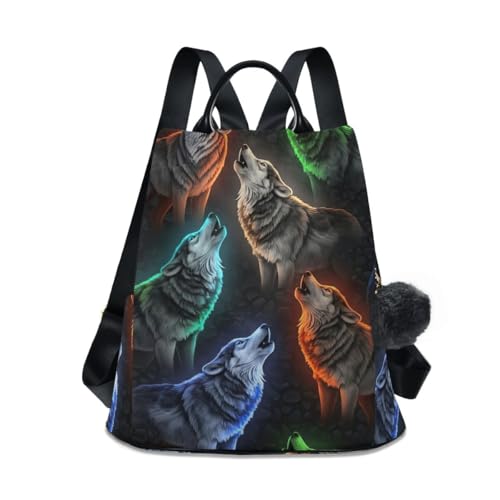 Sac à dos femme loup fluo pour ne plus jamais perdre vos affaires