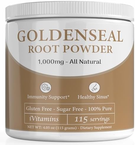 Amazon.com: CurEase Goldenseal Root Powder 4.2 oz / 240 Servings ...
