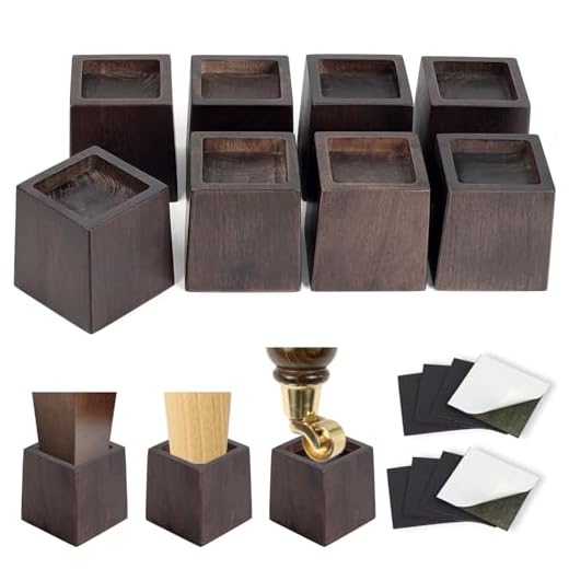 Heavy Duty Wooden Bed Risers