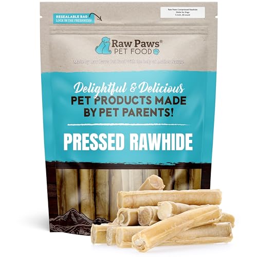 Raw Paws Compressed Rawhide Sticks