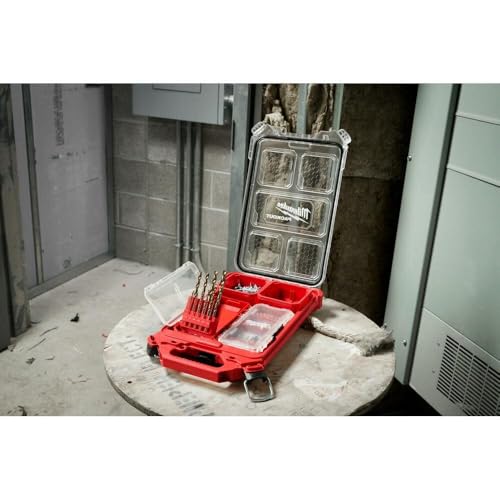 Milwaukee Electric - 23 PC RED Helix Cobalt Drill BIT Set - image 8